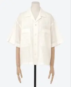 美品✨ナゴンスタンス ソフトタイプライター3/4 Sleeveシャツ オーバー 