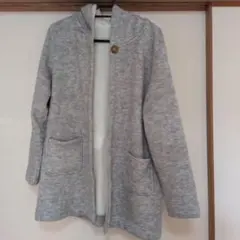 レディース　コート　グレー　L