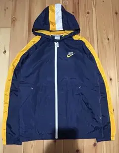 Nike ナイロンジャケット ネイビー/イエロー　00s