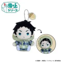 ハイキュー!! 指の上シリーズ チェックパーカーver. 赤葦京治 マスコット