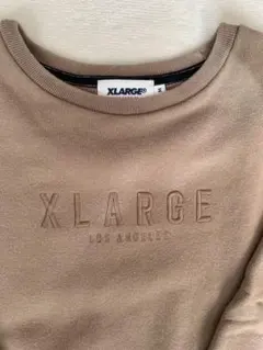 XLARGE エクストララージ　ベージュ トレーナー M