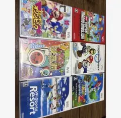 Wii ゲームソフト 6本セット
