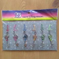東京ディズニーリゾート 25周年 ストラップ 6個セット