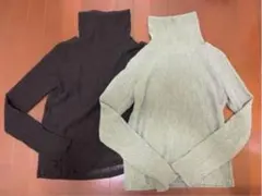 【極美品】titivate シアーハイネックトップス 2点セットのサムネイル