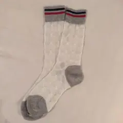 mercibeaucoup, ダイヤ柄 シースルー ソックスのサムネイル