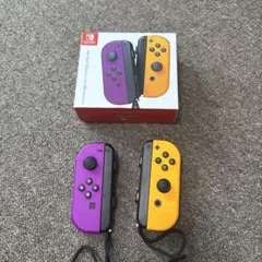 Joy-Con ジョイコン ネオンパープル・ネオンオレンジ