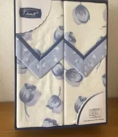 新品　西川リビング　ヘムレス　綿毛布　2枚セット　ペア　140×200cm