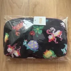 feiler★神崎恵さんコラボ★長財布★便利ポーチ★ネイビー★フェイラーのサムネイル