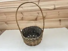 竹製 井戸型 花かご 和モダン インテリア飾り