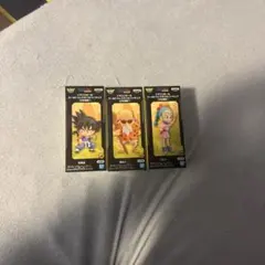ドラゴンボールワーコレフィギュア３つ