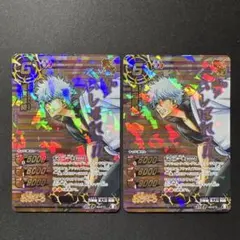 2枚セット ミラクルバトルカードダス 銀魂 坂田銀時 プロモのサムネイル