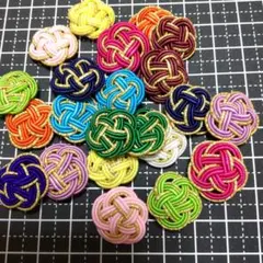 絹巻き＆羽衣水引パーツ 梅結び (3本取り) 40個 - メルカリ