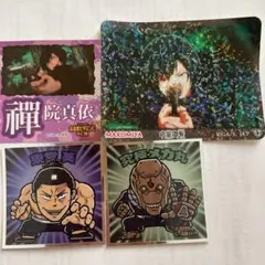 呪術廻戦マンチョコ　東堂葵　究極メカ丸　のど飴　丸美屋カレー　禪院真依