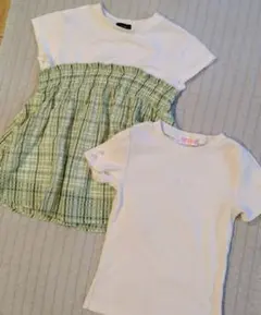 グリーンレーベルリラクシングとCUTE LOVEのトップス やや小さめ130のサムネイル