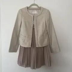 【美品】anysis ツィード　ジャケットL リバーシブルスカート　Mゴム