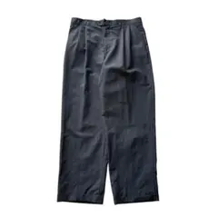 80s 90s タロンジップ ビンテージ グレー系 2タック ストライプ ワイ