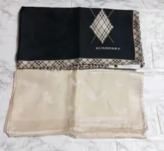 BURBERRY 　シルク　ミニスカーフ