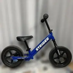 12インチ ストライダー 青 バランスバイク ブルー - メルカリ