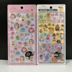 【正規品】 ボンボンドロップシール ディズニープリンセス・クラシック2点セット