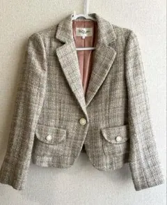 SOUP テーラードジャケット ベージュ系