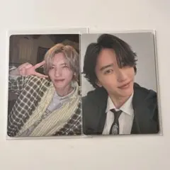 なにわ男子 HARDWORK アシンメトリー トレカ 道枝駿佑