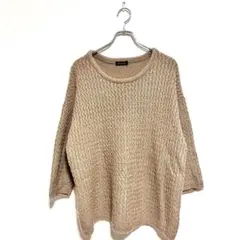 ニット/セーター　4Lサイズ　ゆったり　春秋冬　大きめ　レディース　カジュアル