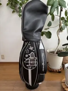 Munsingwear ゴルフ キャディバッグ ブラックのサムネイル