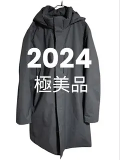 【極美品】ユニクロ ハイブリッドダウンコート グレーXL