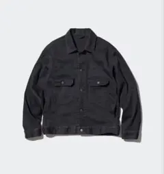 2024 UNIQLO ユニクロ ダークグレー 2ndタイプ デニムジャケットのサムネイル