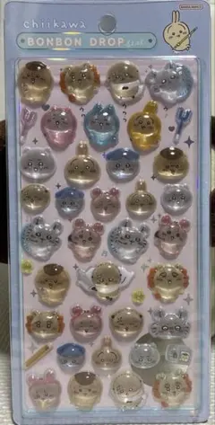 ボンボンドロップシール ちいかわ みんなポーズ