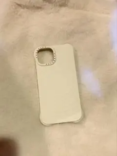 CASETiFY iPhone15ケース　ウェーブホワイト