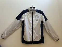 【美品】カッパゴルフ フルジップジャケット　バックプリント 袖着脱可能のサムネイル