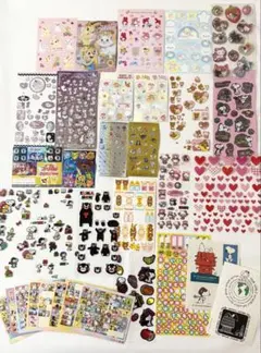 キャラクター シール まとめ売り