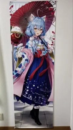 雪花ラミィ　ラミィ　等身大　タペストリー　アカモク　ホロライブ　hololive 2026年最新】雪花ラミィ 等身大タペストリーの人気アイテム - メルカリ