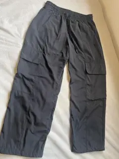 【美品】アディダス オリジナルス カーゴパンツ 黒 ラインレス Lサイズ