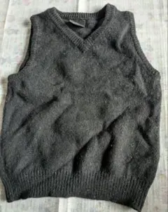 COMME CA ISM Vネック ベビーベスト 90