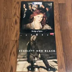 帯なしLP2枚セット　T'PAU, SCARLETT AND BLACK