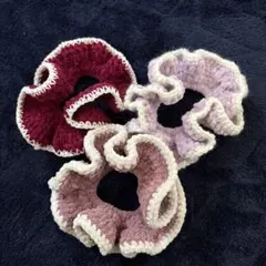 編み物:シュシュ