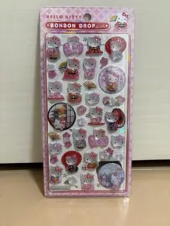 【正規品】ハローキティ 和柄　ボンボンドロップシール　着物