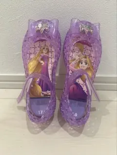 【良品】ディズニーラプンツェル サンダル 17.0cm