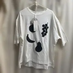 sm2rhythmフルーツモチーフプリントTシャツ ホワイトのサムネイル