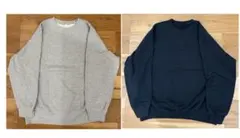 UNIQLO スウェットシャツ　XXL ブラック　グレー　セット