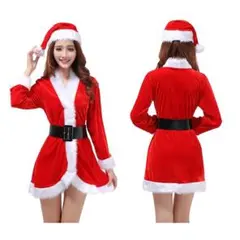 クリスマスサンタコスプレクリスマスコスプレクリスマス衣装プレゼントのサムネイル