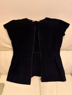 MARNI ブラック ノーカラージャケット　ベストのサムネイル