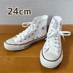 converse コンバース オールスター ハイカット スニーカー 白 24cm
