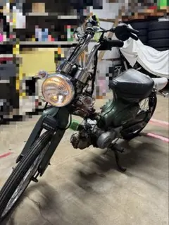 カブ用【ステンレス】ドラッグパイプマフラー c50 c90カブ スーパー