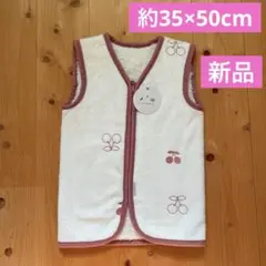 makeponö フリーススリーパー チェリー刺繍　新品　ベビー　子供