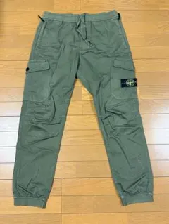Stone Island カーゴパンツ W32 オリーブ - メルカリ