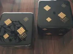 骨董品 重箱　輪島塗　四段重　蓋2枚付き