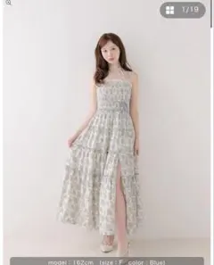 Noble flower ribbon long onepiece エムミーエメ - メルカリ